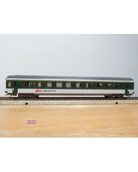 Märklin 4032 voiture grandes lignes A4ümg à feux de fin de convoi 1 Kl. DB BO