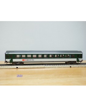 Märklin 4032 voiture grandes lignes A4ümg à feux de fin de convoi 1 Kl. DB BO