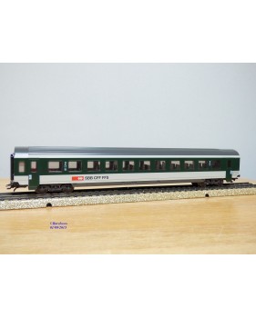 Märklin 4032 voiture grandes lignes A4ümg à feux de fin de convoi 1 Kl. DB BO