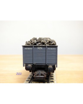ELECTROTREN  1201, wagon tombereau  chargé de ballast    RENFE   neuf  BO