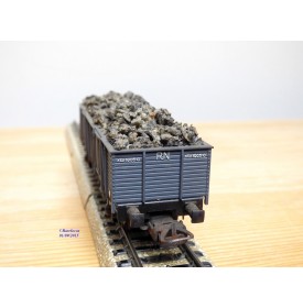 ELECTROTREN  1201, wagon tombereau  chargé de ballast    RENFE   neuf  BO