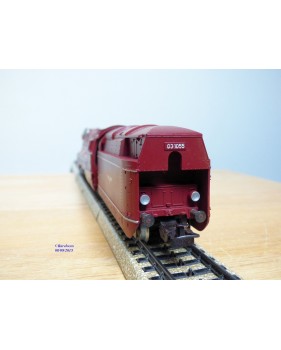 MÄRKLIN 3089 . 5, loco Pacific 231 carénée Br 03 10 DRG BO