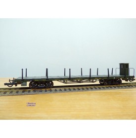 TRIX 23914,  wagon plat à ranchers à guérite  tK.B.Sts.B. neuf  BO