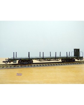 TRIX 23914,  wagon plat à ranchers à guérite  tK.B.Sts.B. neuf  BO