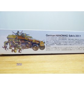 TAMIYA 35020, HANOMAG  SDKFZ  251/1  Neuf  BO 1/35