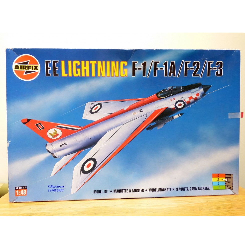 AIRFIX 09179,  English Electric  LIGHTNING  F-1/F-1A/F-2/F-3   Neuf   BO 1/48