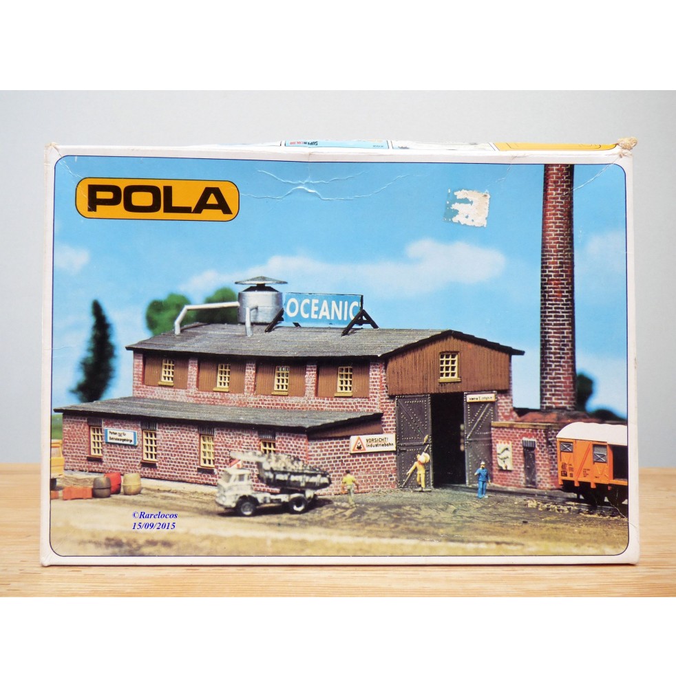 POLA echt 242, usine en briques   neuf    BO  échelle  N  1/160