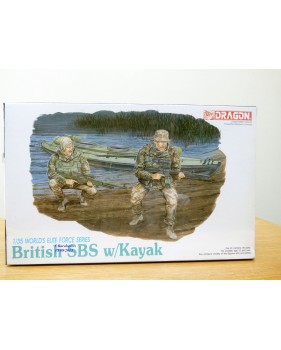 DRAGON 3023, commandos anglais SBS avec kayak 1/35  NEUF