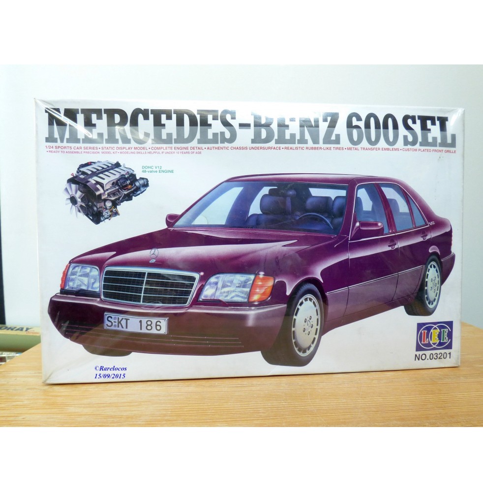 LEE 03201, Mercedes Benz  600 SEL   neuf  BO  1/24