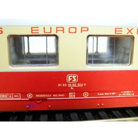 RIVAROSSI V ABZ voiture grandes lignes mixte 1/2 ème Cl. type ABz FS 