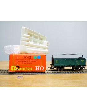 RIVAROSSI  2002,  wagon tombereau  type M  SV   BO