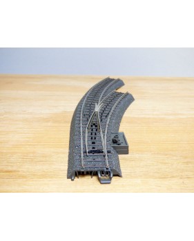 Märklin voie C  24672, aiguillage enroulé à droite   Neuf  BO