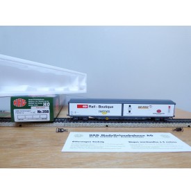 HAG  74030/ 385.01, wagon couvert à parois coulissantes  type Habils  RAIL - BOUTIQUE  SBB  neuf  BO
