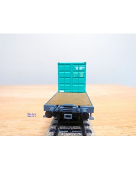 HAG 390.01 , wagon plat type Sgss + conteneurs 40'  Cargo    SBB  BO