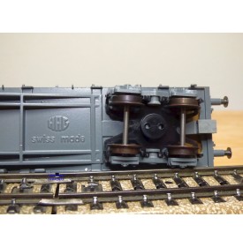 HAG 390.01 , wagon plat type Sgss + conteneurs 40'  Cargo    SBB  BO