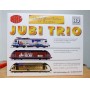 HAG  078 ,  coffret  de 3 motrices  JUBI  Trio  BT , BLS , SBB  neuf   BO