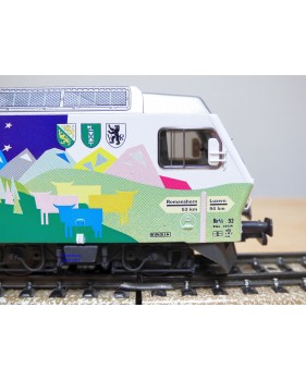 HAG 280.44 Motrice Re 460 Radio Suisse Romande SBB BO