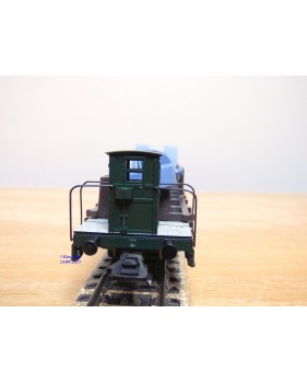 Märklin métal 4617 Wagon surbaissé EVS DB BO