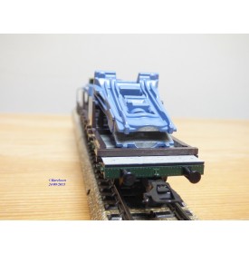 Märklin métal 4617 Wagon surbaissé EVS DB BO
