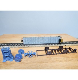 Märklin métal 4617 Wagon surbaissé EVS DB BO