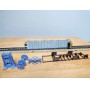 Märklin métal 4617 Wagon surbaissé EVS DB BO