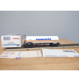 Märklin 4848,  wagon citerne pour gaz liquéfié PRIMAGAS  DB  neuf  BO