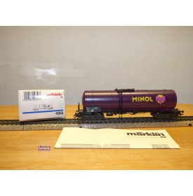 Märklin 4856,  wagon citerne MINOL   DB  neuf  BO