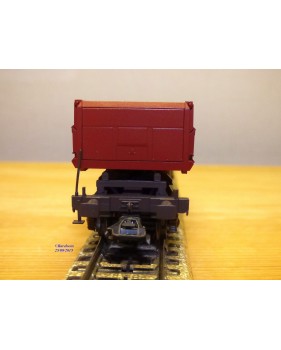 Märklin métal 4617 Wagon surbaissé EVS DB BO