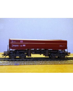 Märklin métal 4617 Wagon surbaissé EVS DB BO