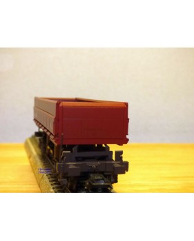 Märklin métal 4617 Wagon surbaissé EVS DB BO