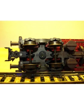 Märklin métal 4617 Wagon surbaissé EVS DB BO