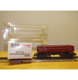 Märklin métal 4617 Wagon surbaissé EVS DB BO