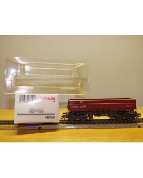 Märklin métal 4617 Wagon surbaissé EVS DB BO