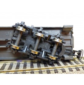 RIVAROSSI  2716, voiture mixte passager / fourgon  ( Heavyweight Combine  ) N°: 2602  ATSF  neuf  BO