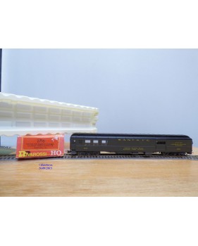 RIVAROSSI  2716, voiture mixte passager / fourgon  ( Heavyweight Combine  ) N°: 2602  ATSF  neuf  BO