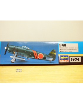 HASEGAWA 09074, intercepteur japonais KAWANISHI  N1K2-J  SHIDENKAI   GEORGE  late  version  Neuf  BO 1/48