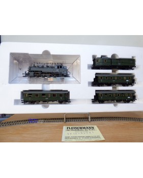 FLEISCHMANN 1342 4N Bay State, coffret NEW HAVEN BO