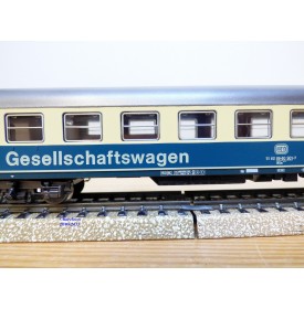 Märklin 4032 voiture grandes lignes A4ümg à feux de fin de convoi 1 Kl. DB BO