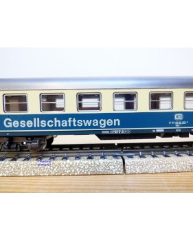 Märklin 4032 voiture grandes lignes A4ümg à feux de fin de convoi 1 Kl. DB BO