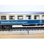 Märklin 4032 voiture grandes lignes A4ümg à feux de fin de convoi 1 Kl. DB BO