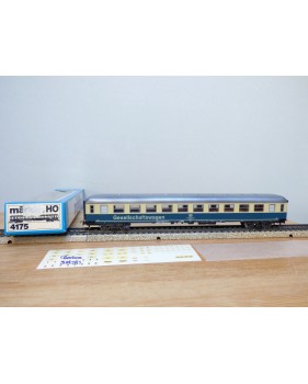 Märklin 4032 voiture grandes lignes A4ümg à feux de fin de convoi 1 Kl. DB BO