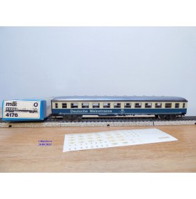 Märklin 4176, voiture  privée Deutsche Weinstrasse  type WGm 842.1  DB   neuf  BO