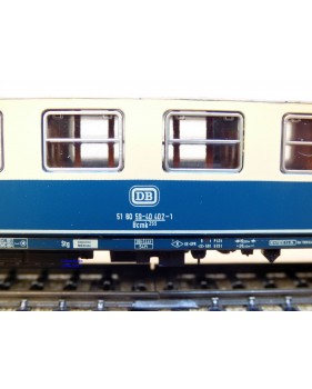 Märklin 4032 voiture grandes lignes A4ümg à feux de fin de convoi 1 Kl. DB BO