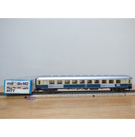 Märklin 4032 voiture grandes lignes A4ümg à feux de fin de convoi 1 Kl. DB BO
