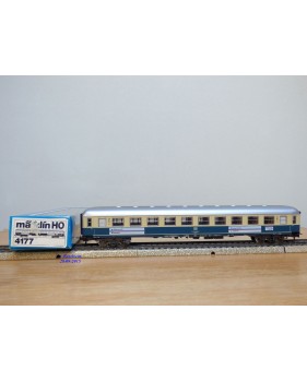 Märklin 4032 voiture grandes lignes A4ümg à feux de fin de convoi 1 Kl. DB BO