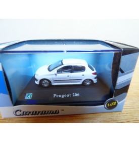 Cararama 1/72 ???, Peugeot 206 blanc neuve  BO
