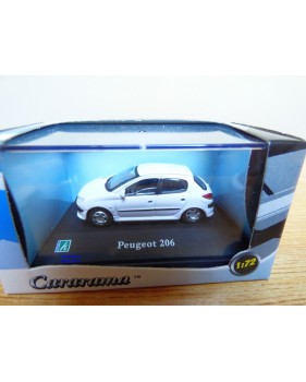 Cararama 1/72 ???, Peugeot 206 blanc neuve  BO