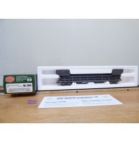 HAG 364 . 04 , wagon plat  à ranchers type Rs chargé de tuyaux   SBB  BO