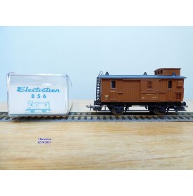 ELECTROTREN 856, fourgon à guérite ancien    MZA   neuf BO