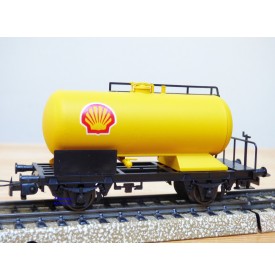 LILIPUT 250 00, wagon citerne à plate forme de serre freins SHELL   ÖBB ou DB ou  SBB   neuf  BO